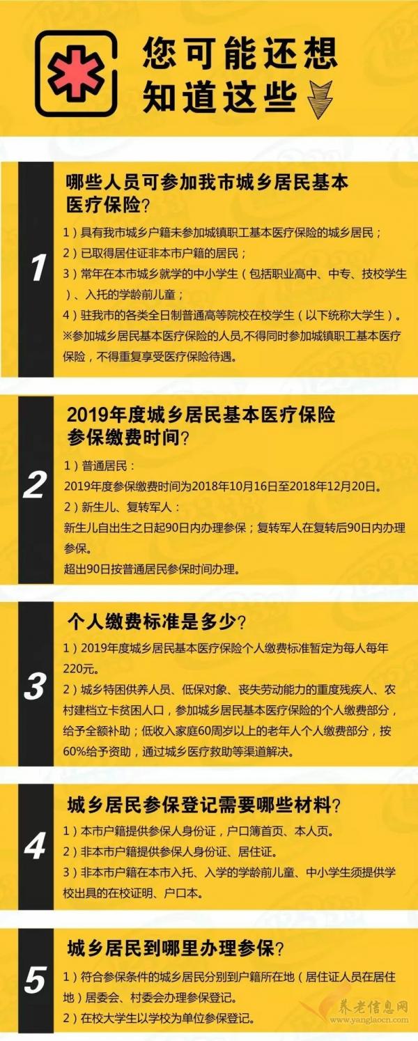 秦皇島2019年度城鄉(xiāng)居民基本醫(yī)療保險開始繳費啦！