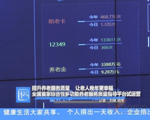 全國首家綜合性多功能養(yǎng)老服務(wù)質(zhì)量指導(dǎo)平臺試運營