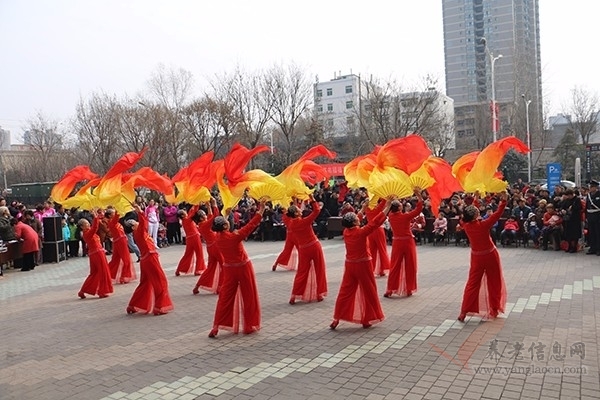 西安市未央?yún)^(qū)舉辦2019年健康快樂進社區(qū)大拜年活動