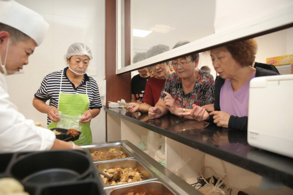 天津河北區(qū)靈江里社區(qū)日間照料中心正式投入運營