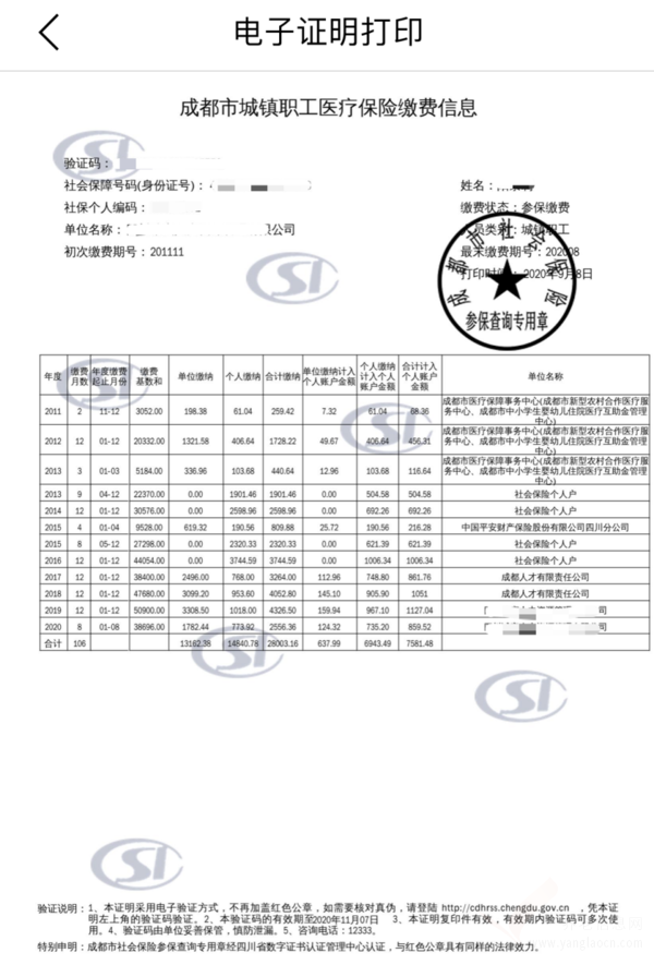 個(gè)體參保、停保、變更養(yǎng)老檔次？成都多項(xiàng)社保業(yè)務(wù)可在電子社?？ㄞk理啦！