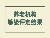 臨沂蘭山區(qū)養(yǎng)老機構(gòu)等級評定結(jié)果公示 （2021年）