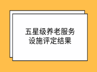 福建省五星級(jí)養(yǎng)老服務(wù)機(jī)構(gòu)評(píng)定結(jié)果公示