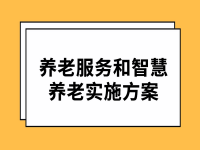 安徽省民政廳 養(yǎng)老服務(wù)和智慧養(yǎng)老實施方案