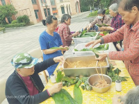 普親養(yǎng)老院熱熱鬧鬧過端午