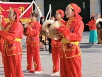 西安市長安區(qū)老體協(xié)鑼鼓專項委員會開展慶“三.八”鑼鼓展演活動