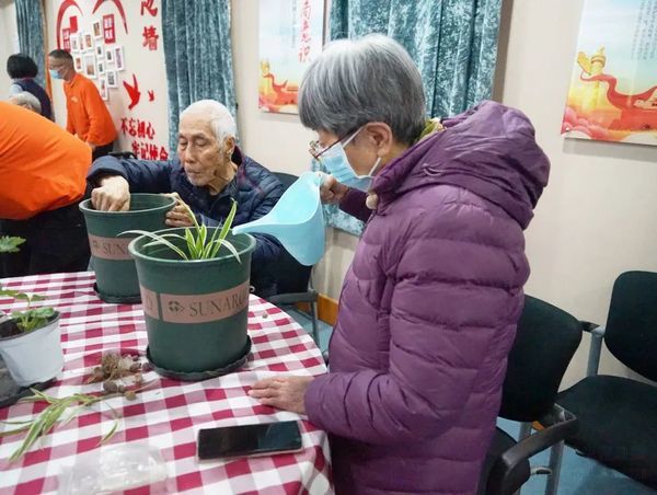 北京恭和老年公寓 植物療愈系列活動