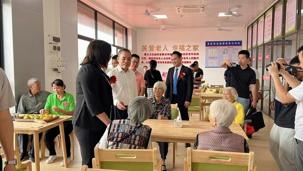 廉江市樂和和養(yǎng)老院怡居長者食堂正式開始！