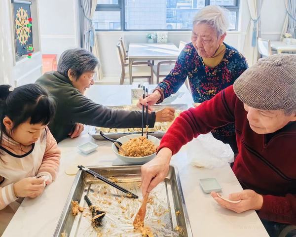 多彩活動(dòng)慶新春，凱健養(yǎng)老幸福年