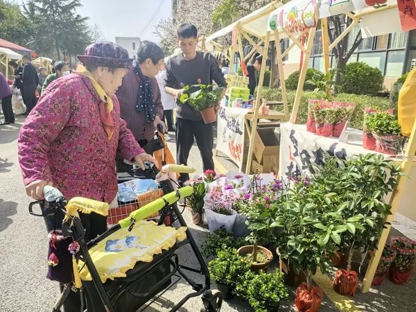 春風(fēng)十里不如你——灃東新城養(yǎng)老集市的溫馨瞬間分享